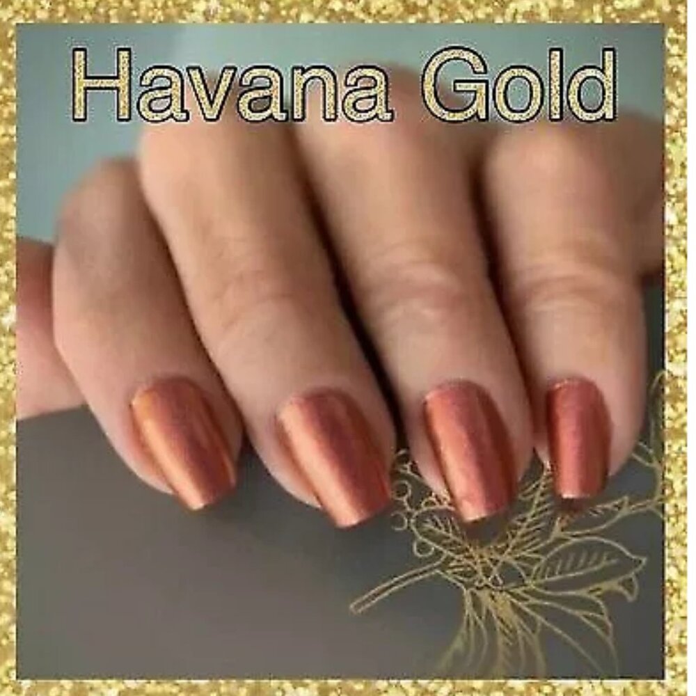HAVANA GOLD Color Street Nail Set